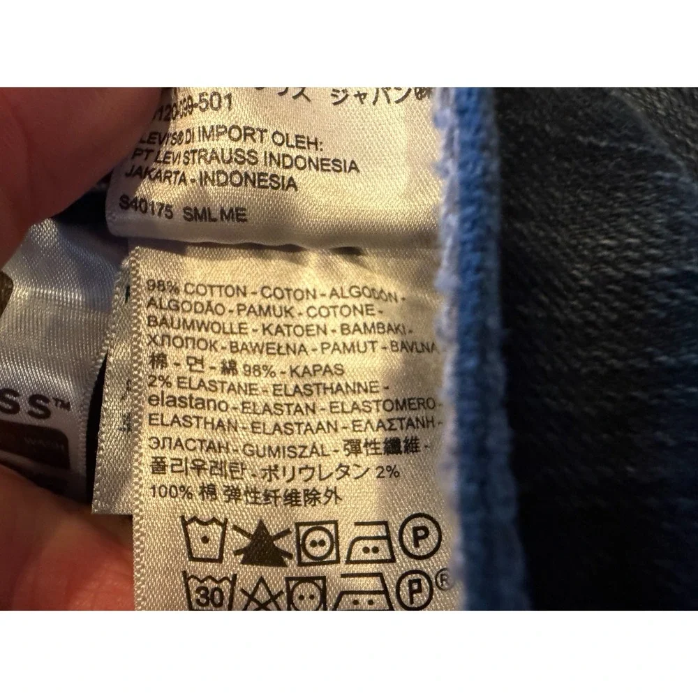 Levi Strauss Denim Jeans 559 NWT Relaxed Straight Leg 46x34 Big and Tall 46 x 34